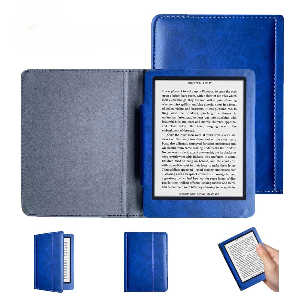 Cover for Kobo Nia (Model:N306) E-reader, Folio Flip Ultra Slim Portable Leather Anti-drop Protective Sleeve