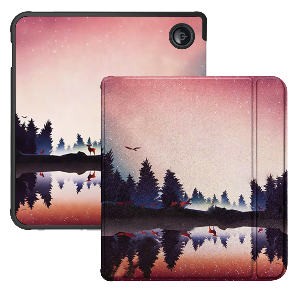 Case for 7-inch Kobo Libra Color (Model: N428) 2024 Release e-Book, Ultra Slim Portable Cover TPU soft shell Protective Cases