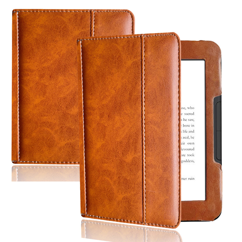Case for 6-inch Nook GlowLight 4/4e (Model:BNRV1100/BNRV1000), Ultra Slim Anti-drop Portable Leather Cover Protective Cases ﻿