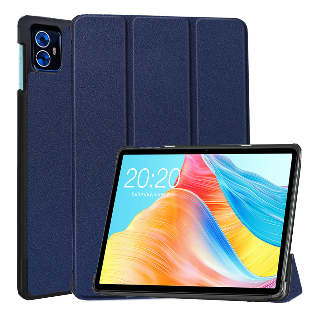 Cover for 10.1-inch Teclast M50/M50Pro /M50HD Case Tablet, Folio Flip Ultra Slim Portable Tri-Folding Stand Leather Protective Sleeve