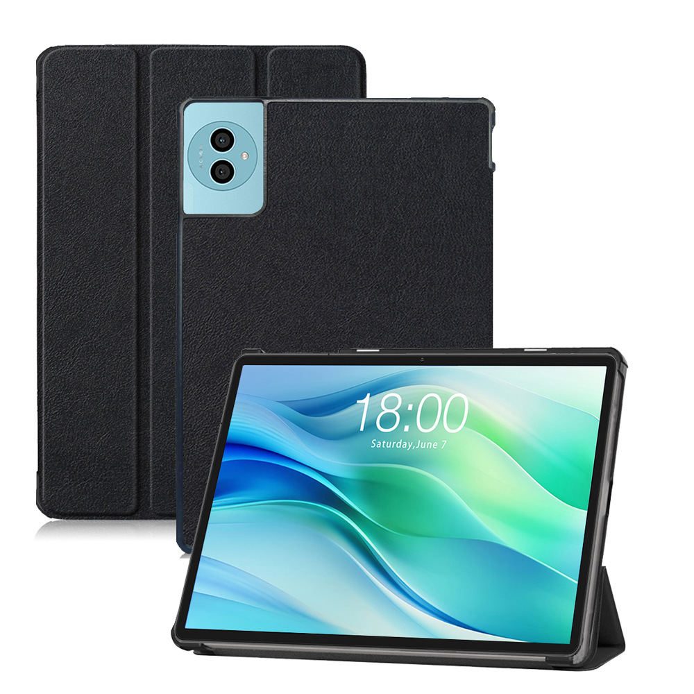 Case for 11-inch Teclast P50/P50S Tablet, Flip Folio Ultra Thin Tri-Folding Portable Anti-drop Hard Back Protective Tablet Cover