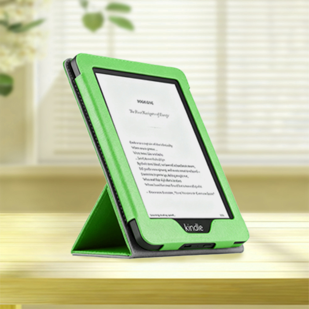 Case for 6-inch Kindle 7th Gen&amp;Kindle Paperwhite 1/2/3, Flip Folio Ultra Slim Portable Anti-drop Cover Protective Sleeve
