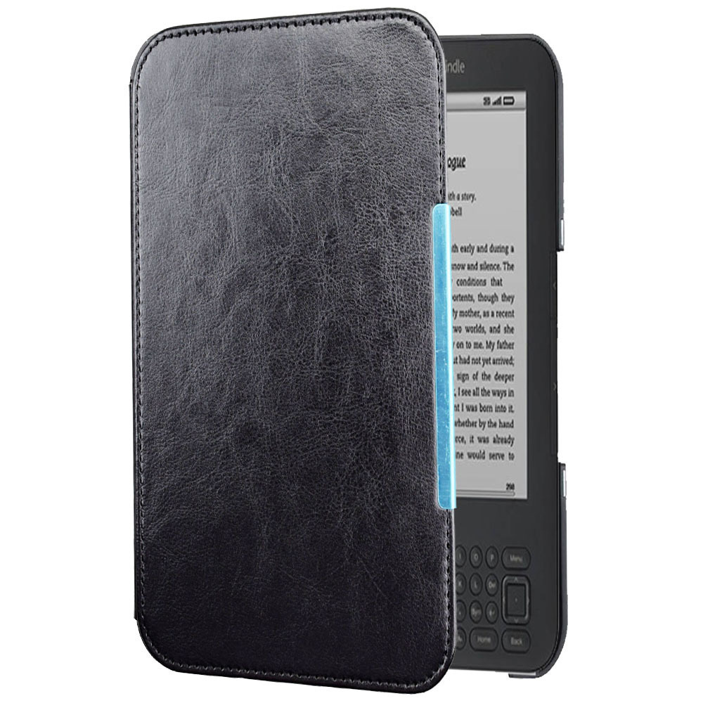 Case For 6-inch Amazon Kindle 3 3rd Gen Keyboard Ereader Kindle D00901 Ultra Slim Leather Cover Flip Folio Magnetic Cases