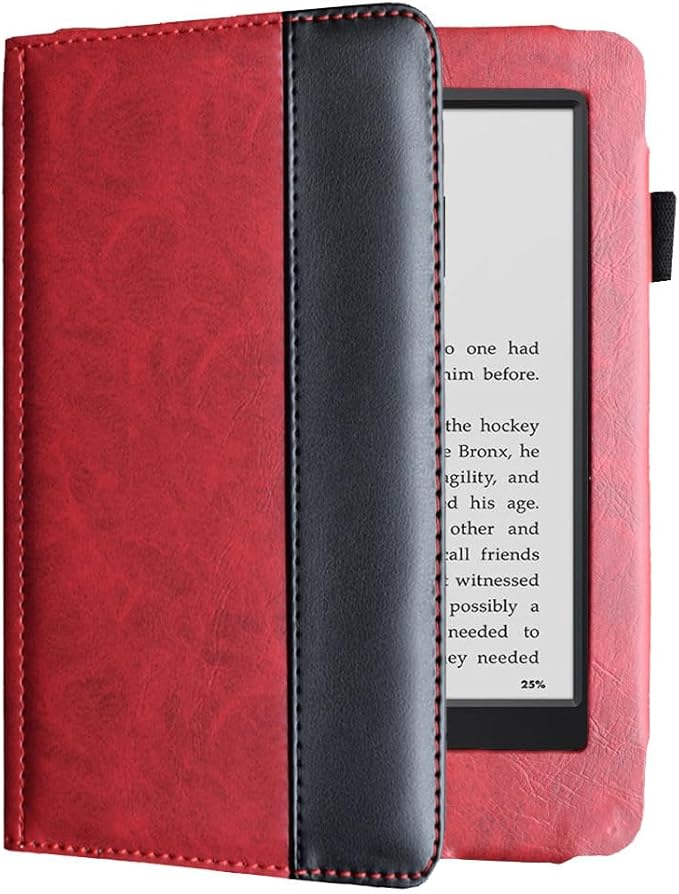 Cover for 7-inch Kindle Touch D01200, Folio Flip Ultra Slim Leather e-Reader Anti-scratch Protective Cases