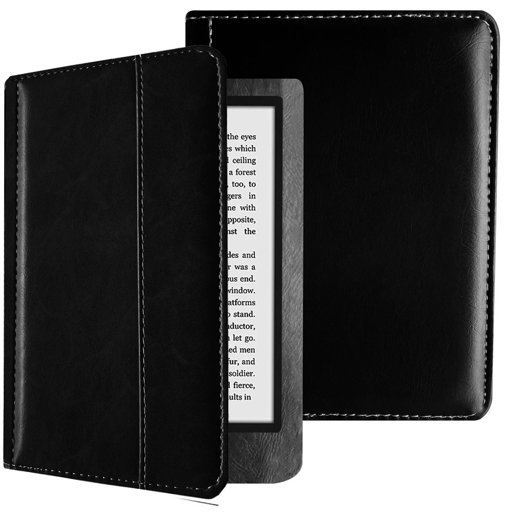 Cover for 6-inch Kindle 7th (Model:WP63GW), Flip Folio Ultra Slim Anti-drop Protective Leather Cases