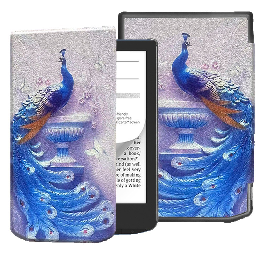 Case for 6-inch Pocketbook Verse&amp;amp;Verse Lite&amp;amp;Verse Pro&amp;amp;Verse Pro Color Pocketbook629/634/634K3/619, Protective Cases with Hand Strap