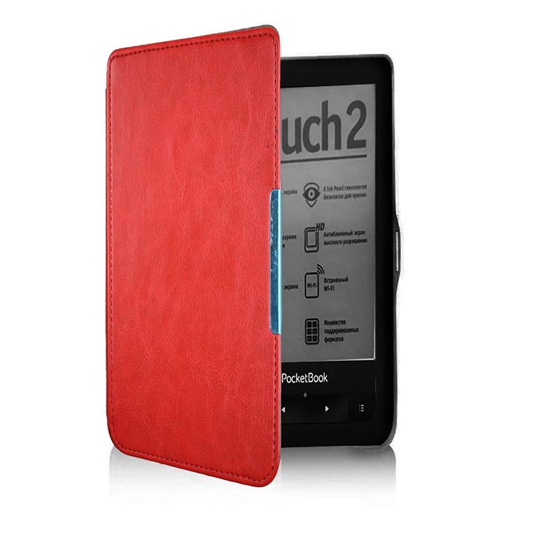 Case for 6-inch Pocketbook 622/623 Pocketbook Touch 1/2 PB622/PB623 Shell Ebook Ereader,  Flip Ultra Slim Anti-drop Protective Cases