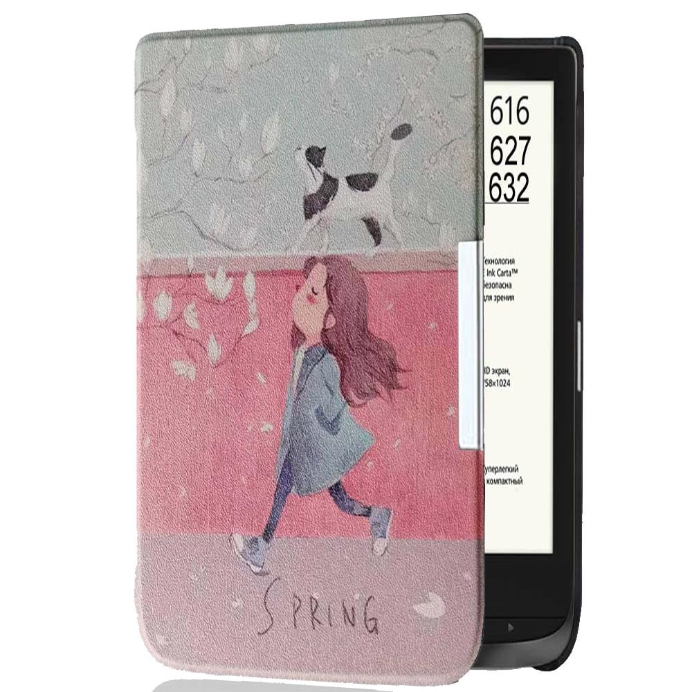 Case for Pocketbook 616 606 617 627 628 632 633 606 Reader, Flip Ultra Slim Portable Protective Sleeve