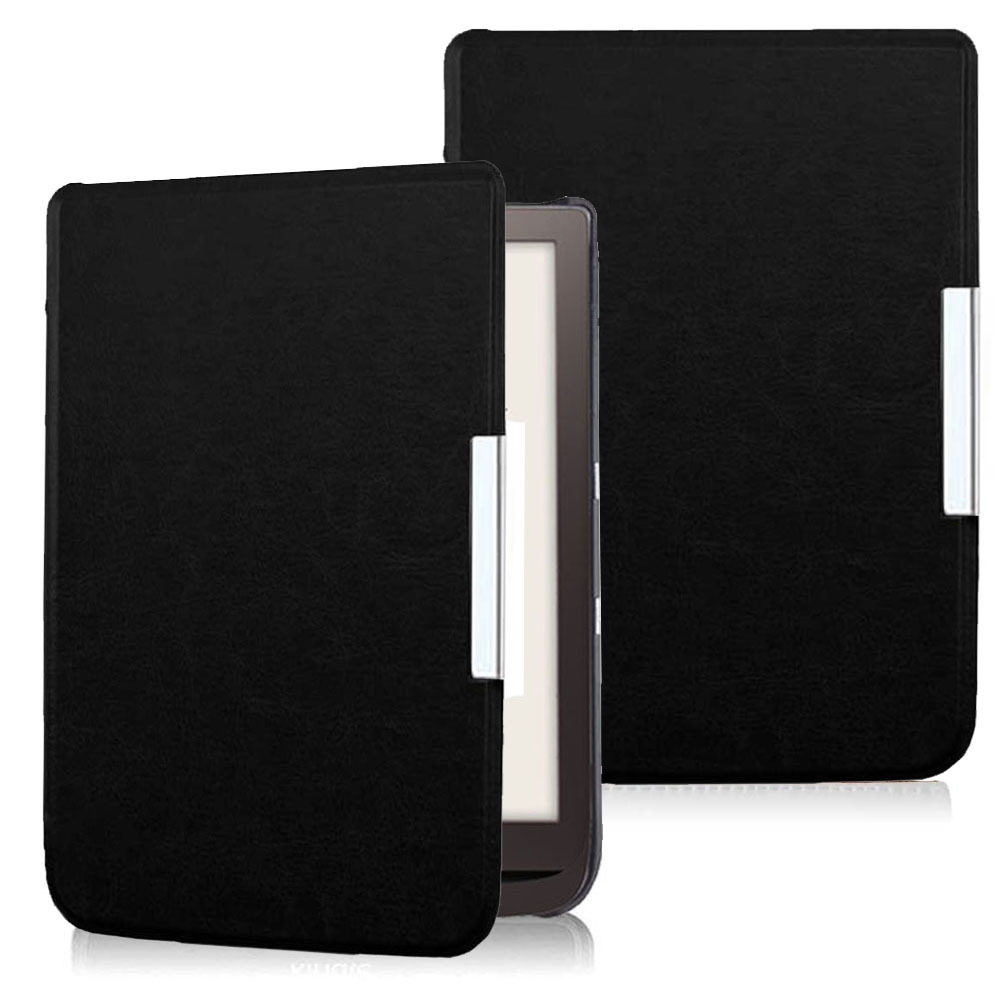 Case for 7.8-inch Pocketbook 740/Pocketbook 741 Color e-Reader, Premium Leather Shell Flip Cover