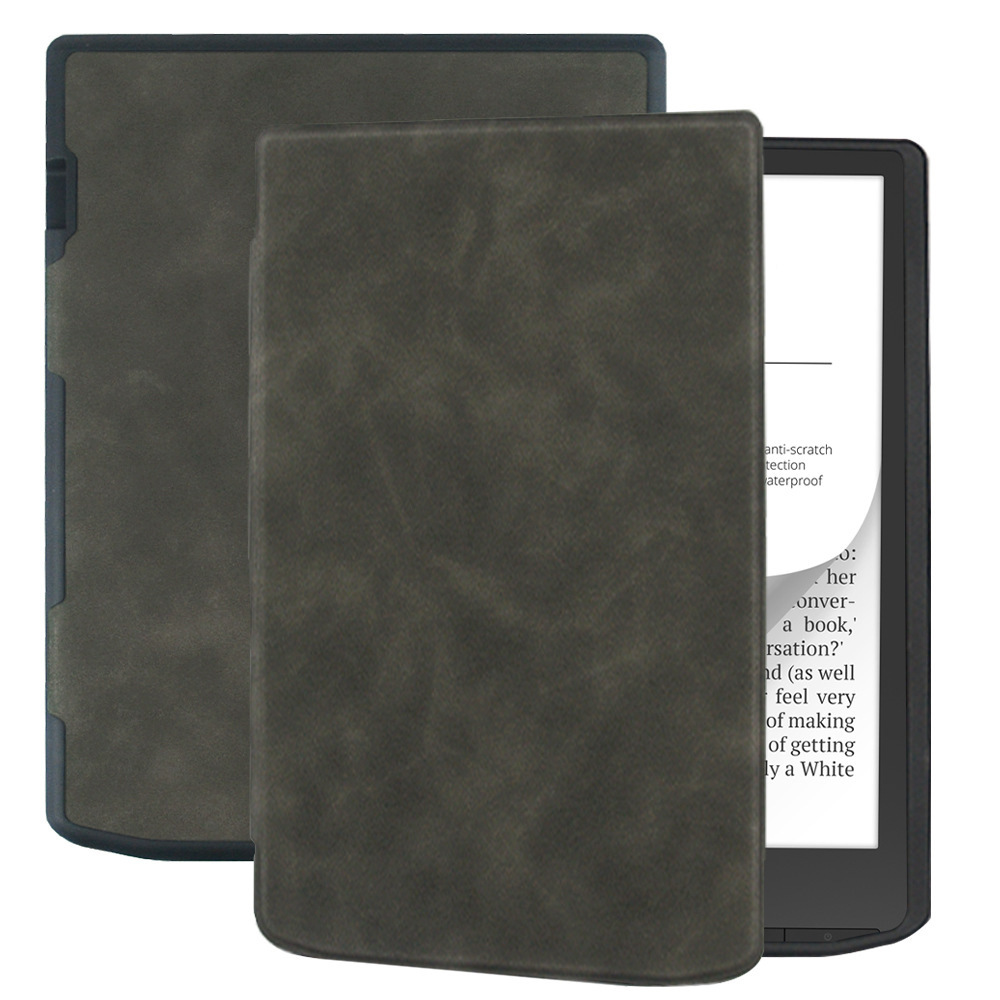 Case for 7.8-inch Pocketbook inkPad 4&amp;Pocketbook inkPad Color 3/2 e-Reader Ebook Soft Silicone Rubber Shell Protective Skin Cases
