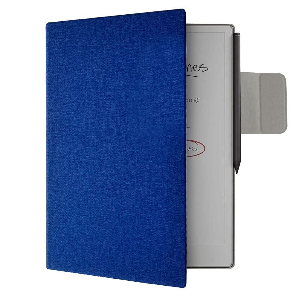 Case for 11.8-inch Remarkable Paper Pro 2024 Closured attach Slim Book Folio Protective Cover with Pen Clasp