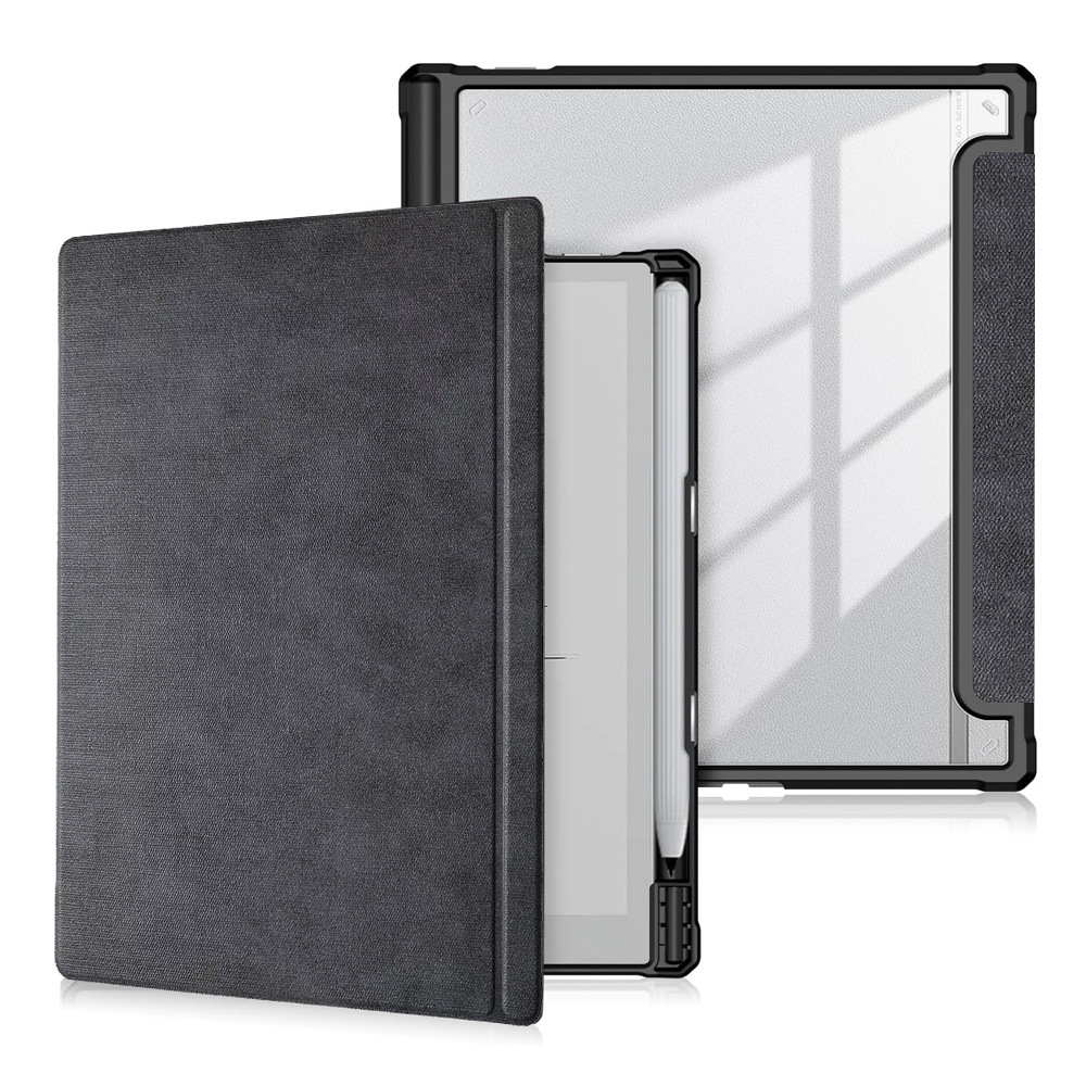 Case for 10.3-inch Onyx Boox Go 10.3- Ultra-Thin Lightweight, PU Leather Book Folio Cover