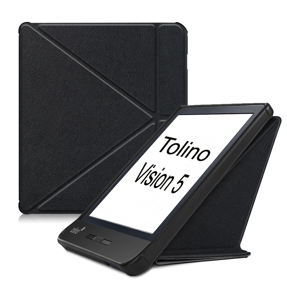 Case for 7-inch Tolino Vision 5, Flip Lightest Portable Leather Protective Cover with Kickstand