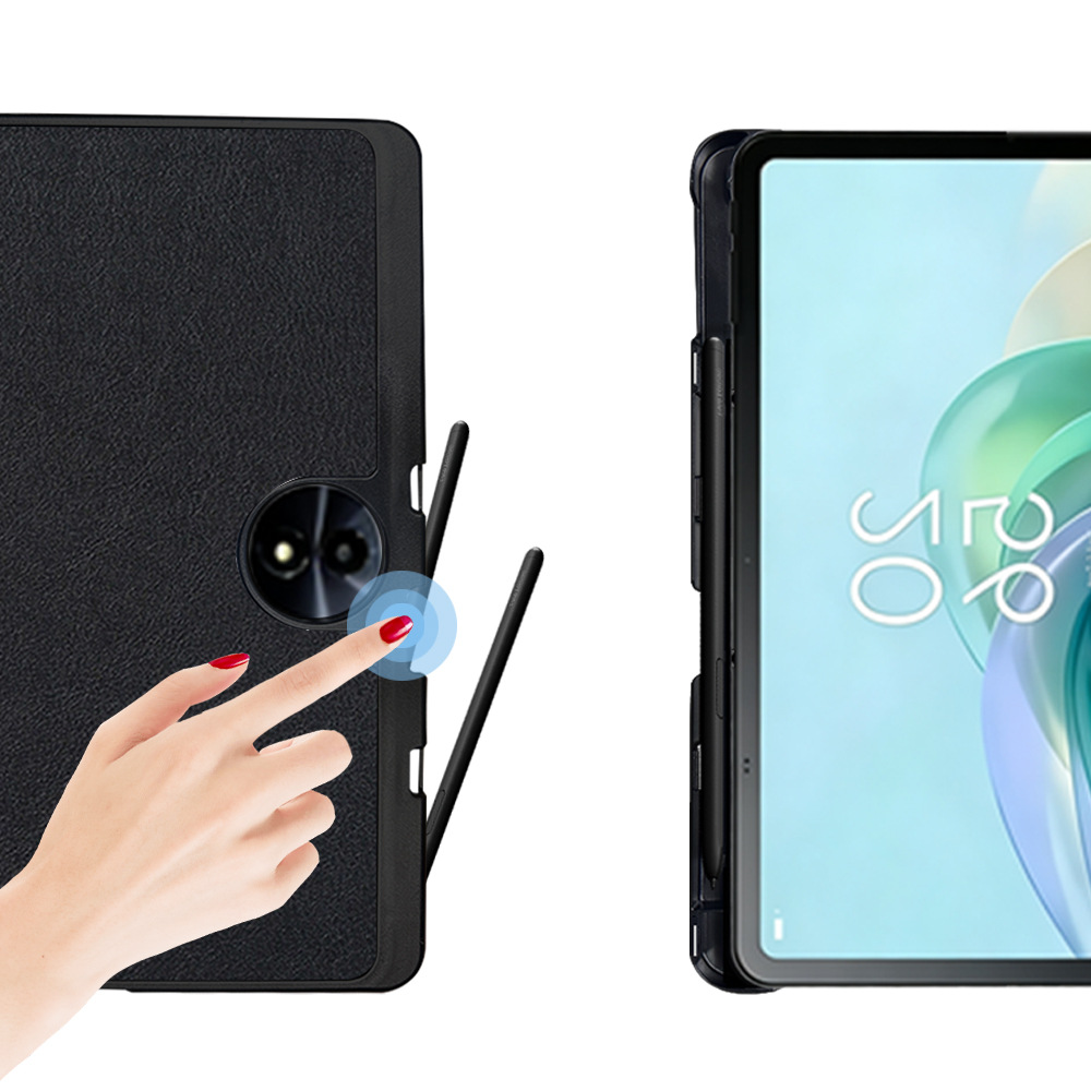 Case for 11-inch TCL NXTPAPER 11 Gen 2/ TCL TAB 11 FE Tablet Case, Ultra Slim Tri-folding Protective case PU Leather Portable Shell