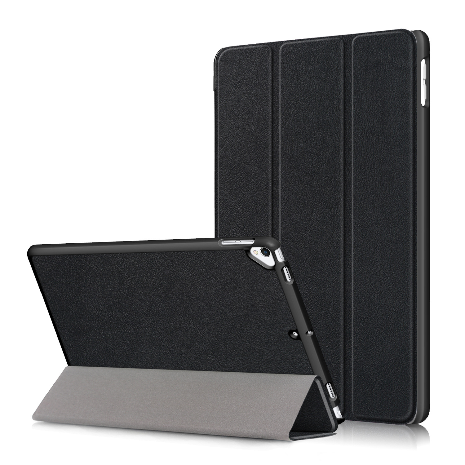 Case for iPad 7th 10.2/iPad 8th 10.2/iPad 9th 10.2/iPad pro 10.5/iPad AIR 3 10.5, Flip Tri-folding Ultra Slim Portable with Pencil Holder