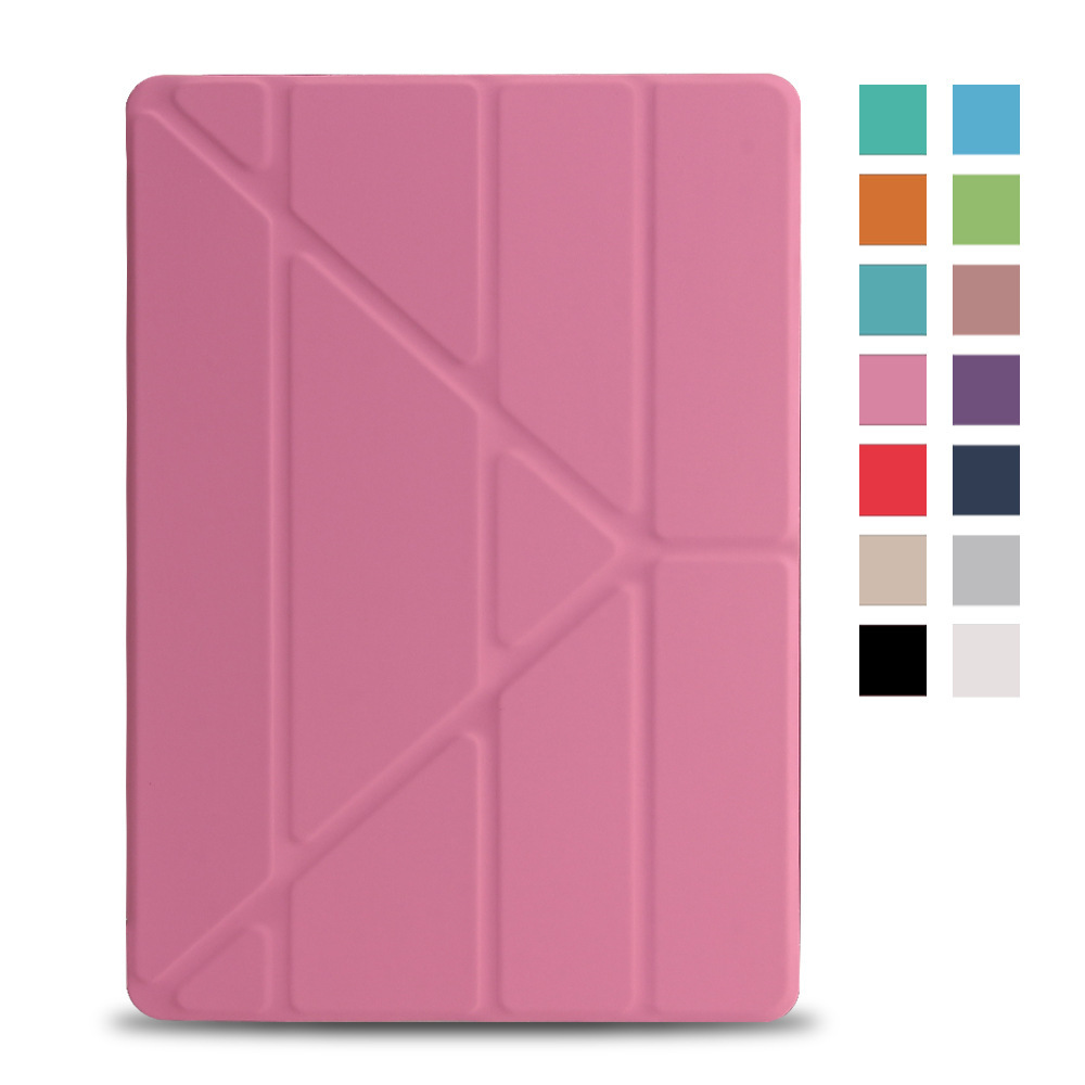 Case for iPad 2/3/4 tablet, Ultra Slim Portable Protective Sleeve with Multi-angle Folding