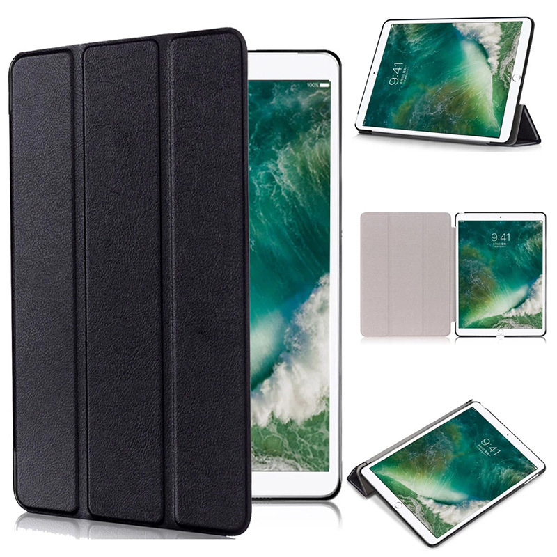 Case for iPad Pro 10.5 (A1852/A1701/A1709) Tablet, Tri-folding Flip Ultra Slim Portable Protective Cover