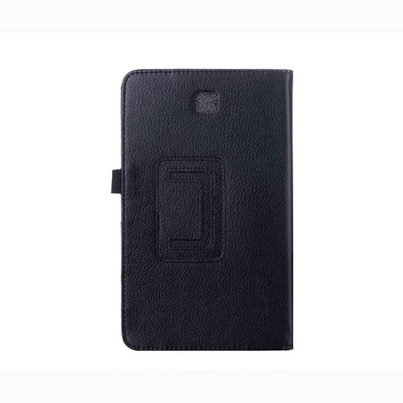 Slim Leather Case for Samsung Galaxy Tab 3 7.0 2013 SM-T210 T211, Bi-fold Multi-Angle Stand Full-Protective Tablet Cover Book Case