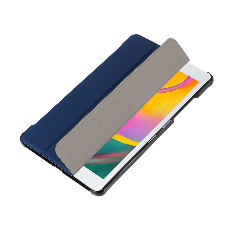 For Samsung Galaxy Tab A 8.0 2019 SM-T290 T295 Case, Tri-fold Flip Light weight Portable Leather Protective Cases