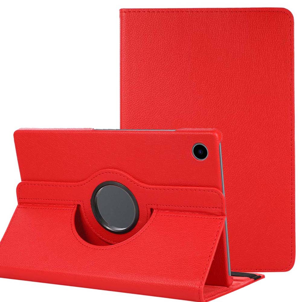 360 Rotating Case for Samsung Galaxy Tab A 8 10.5 SM-X200 X205 Tablet, Flip Ultra Slim Portable Leather Protective Sleeve