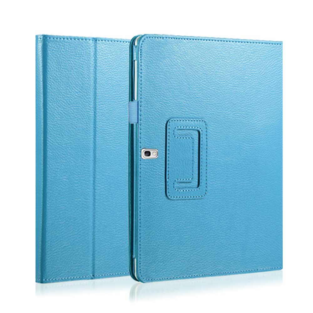For Samsung Galaxy Note 10.1(2014edition) SM-P600 P601 P605 Case, Bi-fold Flip Light weight Portable Leather Protective Cases