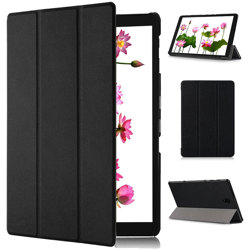 For Samsung Galaxy Tab A 10.5 SM-T590 T595 Case, Tri-fold Flip Light weight Portable Leather Protective Cases