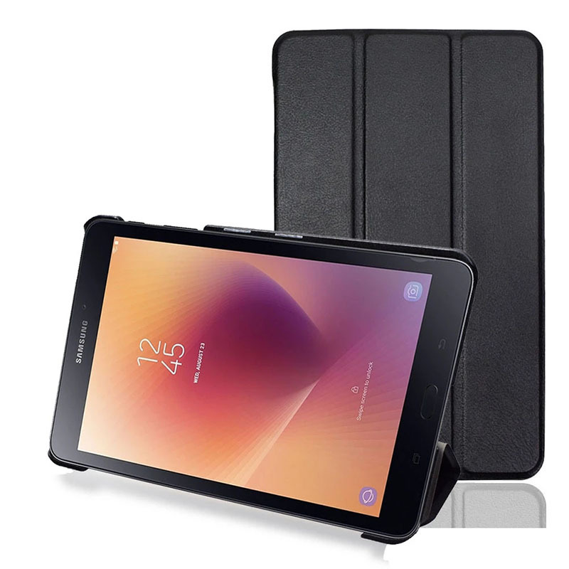 For Samsung Galaxy Tab A 8.0 SM-T380 T385 Case, Tri-fold Flip Light weight Portable Leather Protective Cases