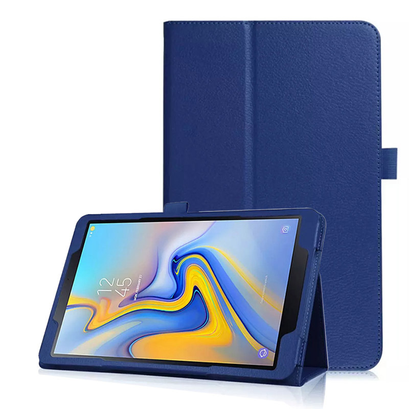For Samsung Galaxy Tab A 10.5 SM-T590 T595 Case, Bi-fold Flip Light weight Portable Leather Protective Cases ﻿