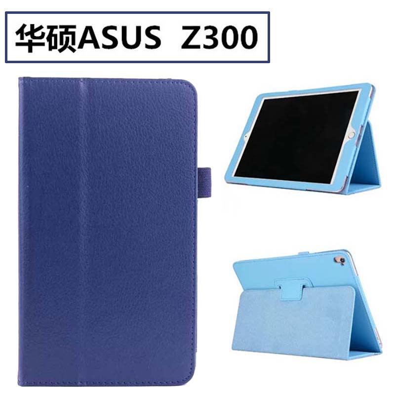 For Asus Zenpad 10 (Z300/Z301) Case, Bi-fold Flip Ultra Slim Portable Leather Protective Sleeve with Stand