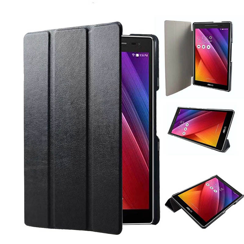 For Asus ZenPad 8.0 Z380M/Z380CX/Z380KL Case, Tri-fold Flip Ultra Slim Portable Leather Protective Sleeve with Stand