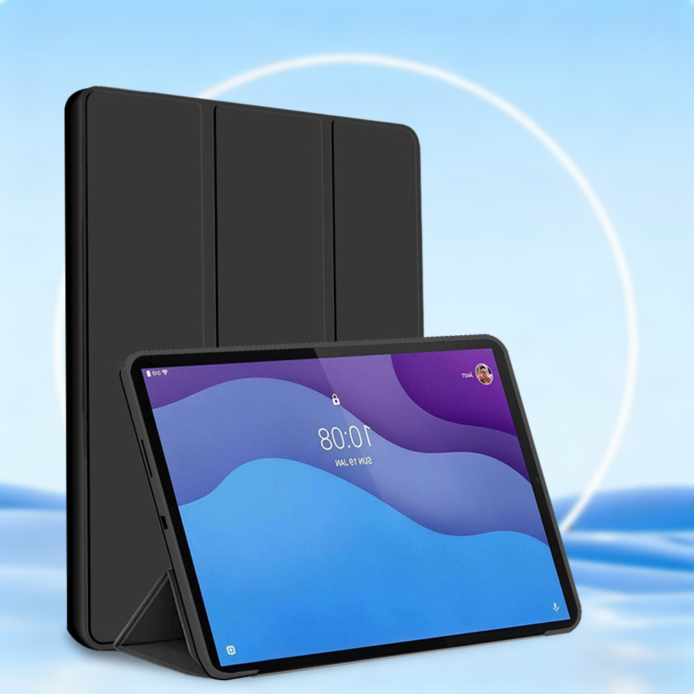 For Lenovo Tab 10.1 2025 TB311FU/TB311XU Case, Tri-fold Flip Ultra Slim Portable Leather Protective Sleeve with Stand