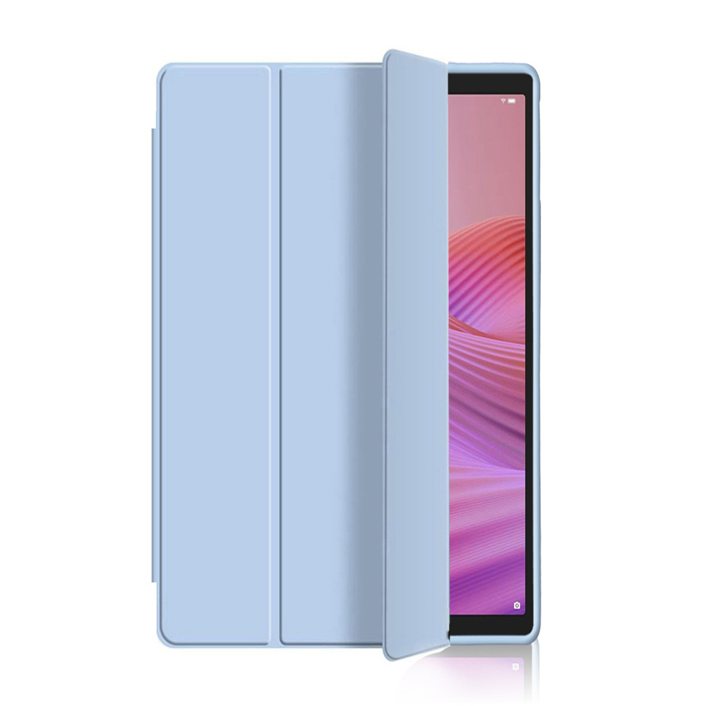 For Lenovo Tab K9 8.7&amp;quot; 2025 TB-305FU/TB-305ZU Case, Tri-folding Flip Ultra Slim Portable Leather Protective Sleeve