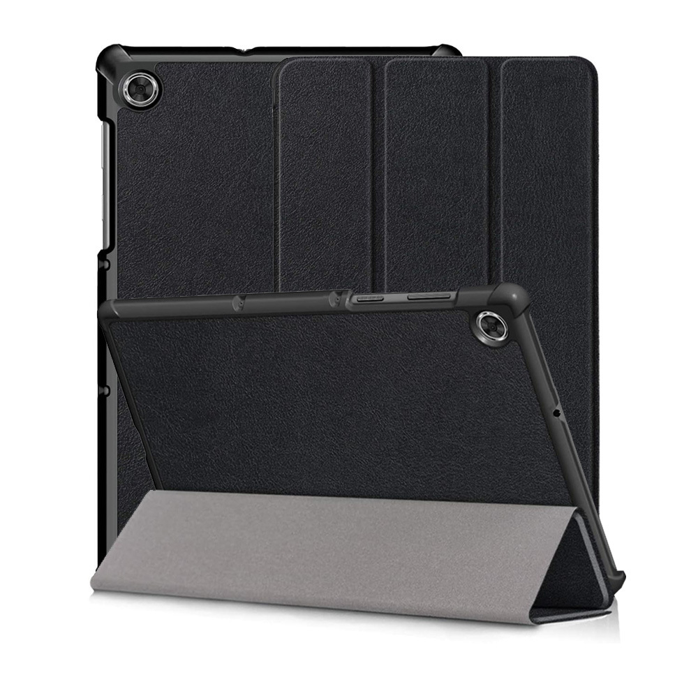 For Lenovo Tab M10 HD 2nd 2020 TB-X306X/TB-X306F Case, Tri-folding Flip Ultra Slim Portable Leather Protective Sleeve