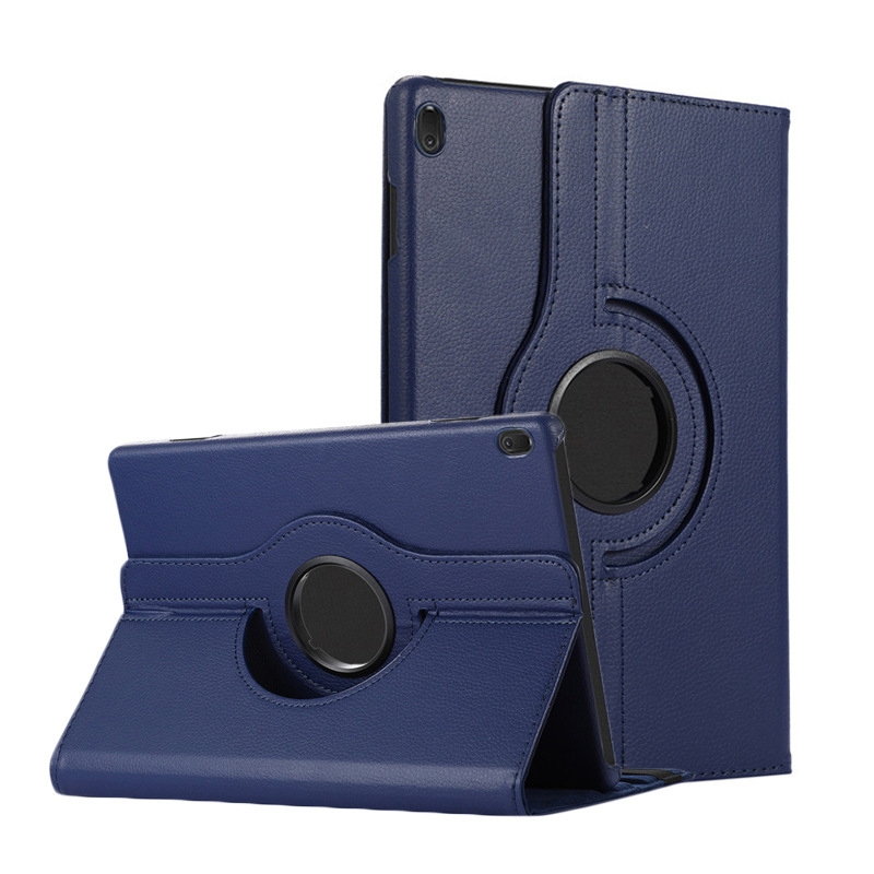360 Rotating Case for Lenovo Tab M10 TB-X605F/L/M Tablet, Flip Ultra Slim Portable Leather Protective Sleeve