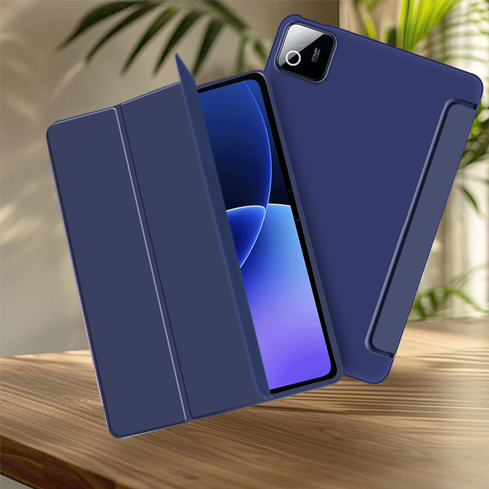 For Xiaomi Pad 8/8 Pro and Xiaomi Pad 7/7 Pro Case, Tri-fold Flip Ultra Slim Portable Protective Sleeve