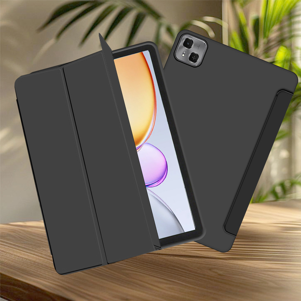 For Tecno MegaPad SE 11 Case, Tri-fold Flip Ultra Slim Portable Soft TPU Shell Protective Sleeve