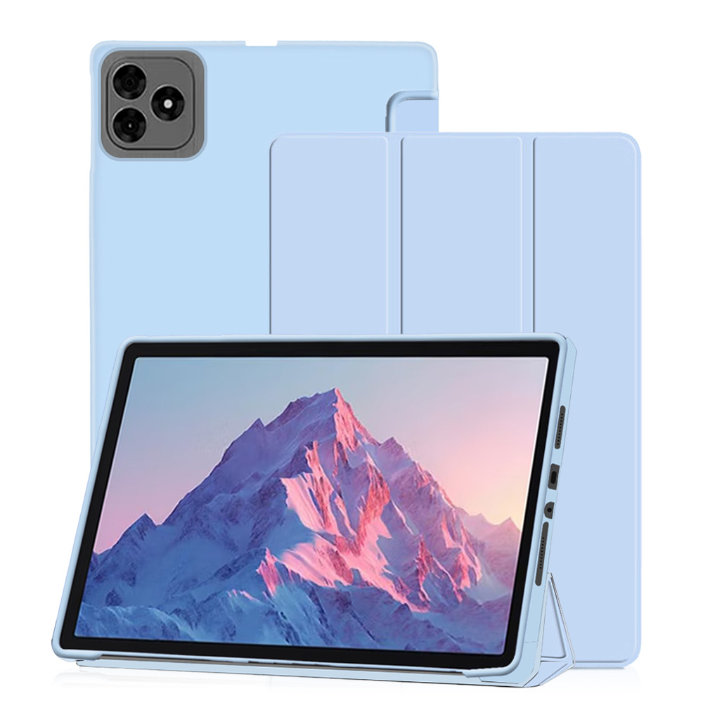 For 11-inch itel Vista Tab 30 Case, Tri-fold Flip Ultra Slim Portable Soft TPU Shell Protective Sleeve