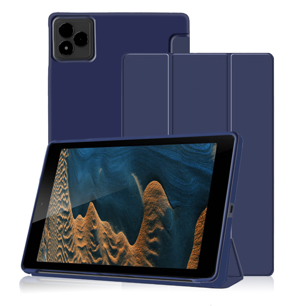 For 10.1-inch itel Vista Tab 10/11 Case, Tri-fold Flip Ultra Slim Portable Soft TPU Shell Protective Sleeve