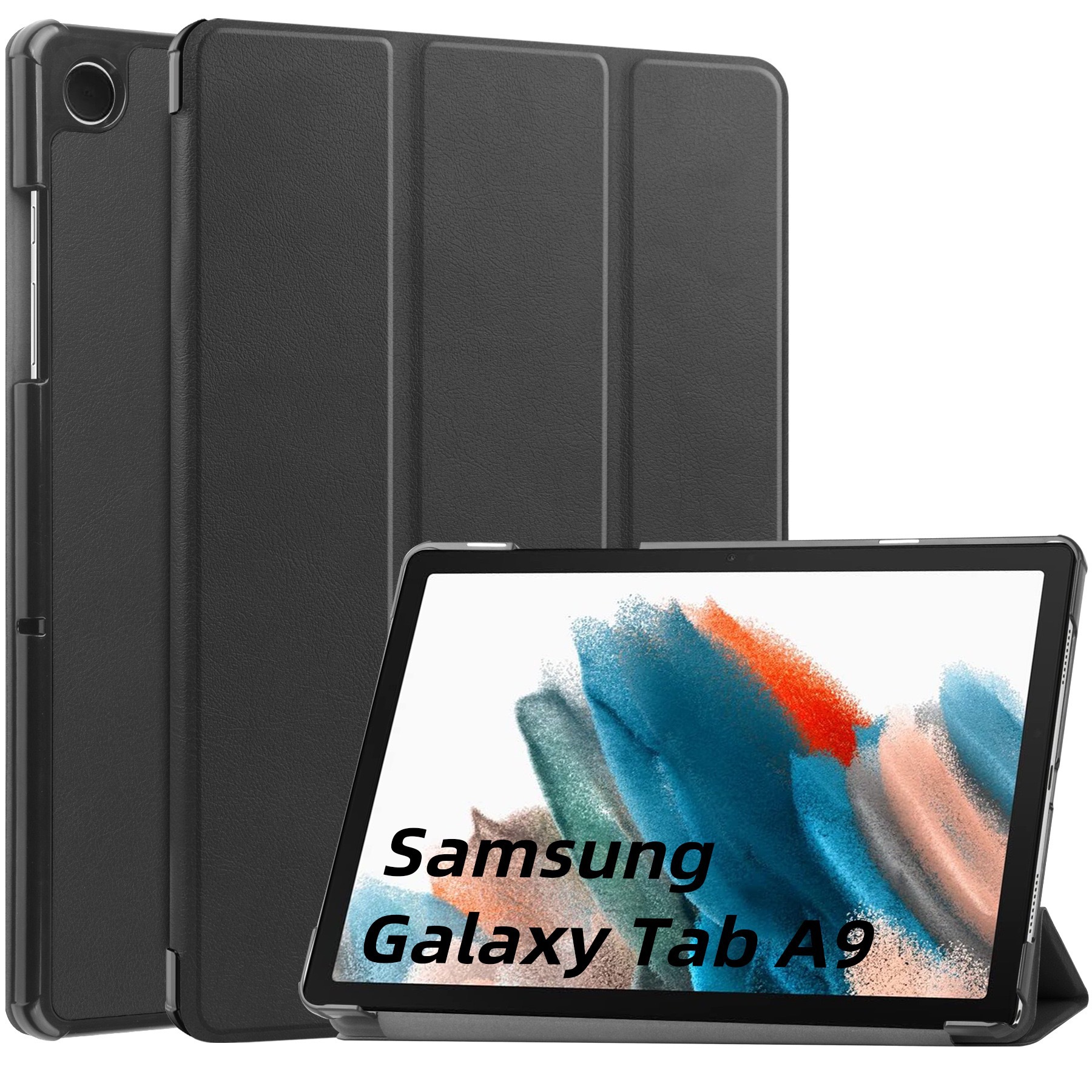 Case for Galaxy Tab A9 2023, Tri-fold Flip Ultra Slim Portable Protective Sleeve ﻿ ﻿