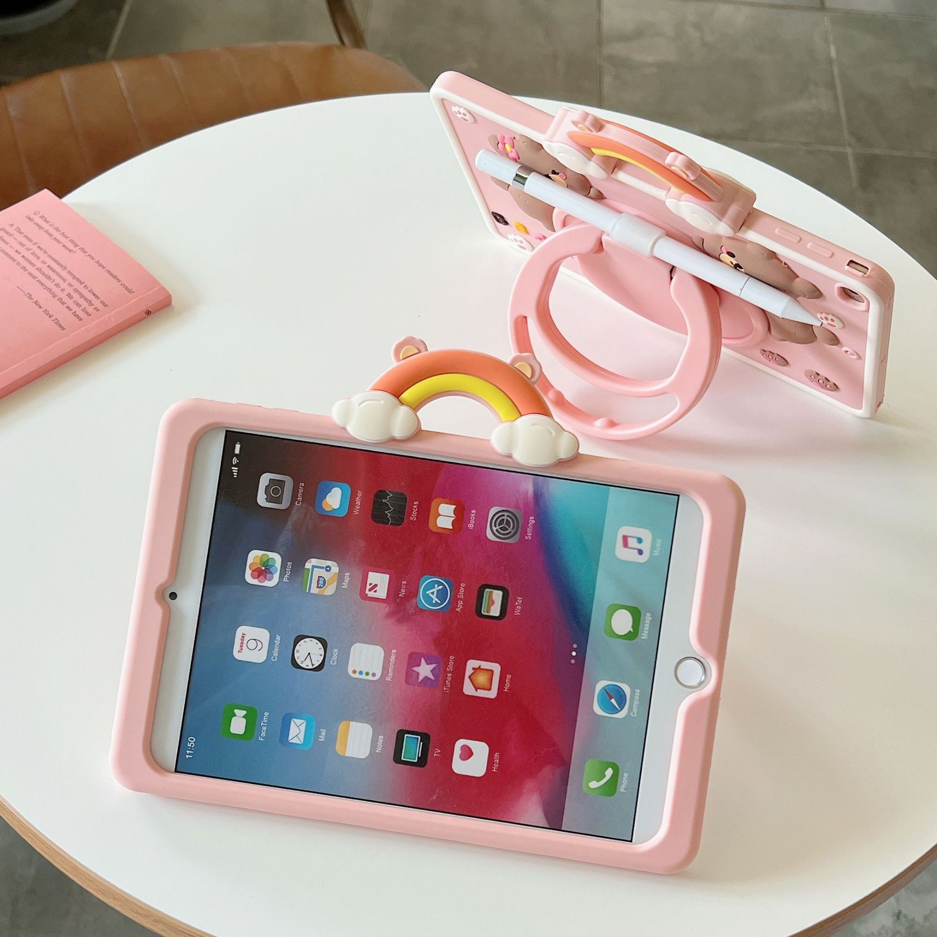 360 Rotating Protective Case for iPad mini 1/2/3/4/5/6, iPad Air1, iPad Air2/Pro 9.7, ipad 9.7 2017/2018, ipad 10.2, ipad Pro10.5/Air10.5, ipad Air4/5 10.9, ipad pro 11, ipad 10th 10.9 Tablet