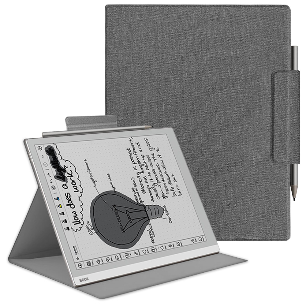 Case for 10.3-inch BOOX Tablet Go 10.3  and Onyx BOOX Tablet Go 10.3 Gen II /10.3 Gen II Lumi, Lightweight Leather Cover with Magnetic Closure